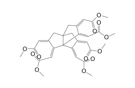 1(E),2(Z),5(Z),6(E),7(E),8(Z)-Hexakis(methoxycarbonylmethylene)-1,2,5,6-tetrahydro-3H,4H-3a,6a-propanopentalene