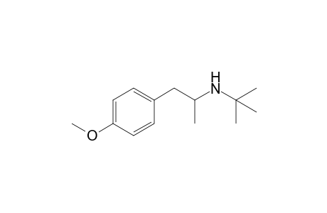 1-(4-Methoxyphenyl)-N-tert-butylpropan-2-amine