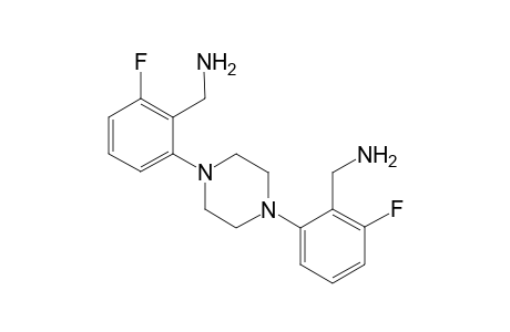 N,N'-Di(2-aminomethyl-3-fluorophenyl)piperazine