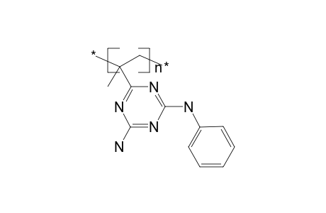Poly(2-amino-4-anilino-6-isopropenyl-1,3,5-triazine)