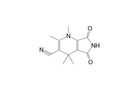 5,8-DIHYDRO-6-CYANO-1,3-DIOXO-5,5,7,8-TRIMETHYLPYRROLIDINO[3,4-B]PYRIDINE
