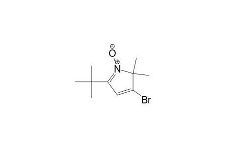 2H-Pyrrole, 3-bromo-5-(1,1-dimethylethyl)-2,2-dimethyl-, 1-oxide
