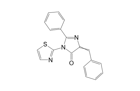 5-benzylidene-2-phenyl-3-(thiazol-2-yl)-3,5-dihydro-4H-imidazol-4-one
