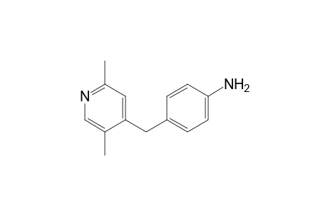 4-[(2,5-dimethyl-4-pyridinyl)methyl]aniline