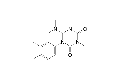 dihydro-1,3-dimethyl-6-(dimethylamino)-5-(3,4-xylyl)-s-triazine-2,4(1H,3H)-dione