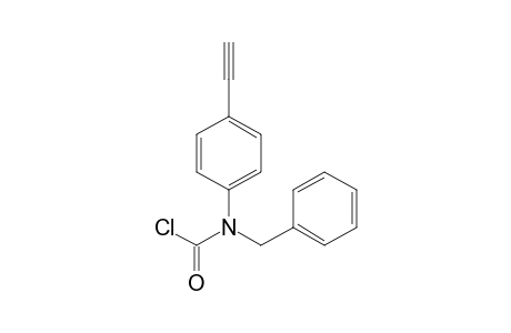 N-Benzyl-N-(chlorocarbonyl)-4-ethynylaniline