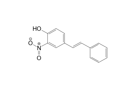 Phenol, 2-nitro-4-[2-phenylethenyl]-