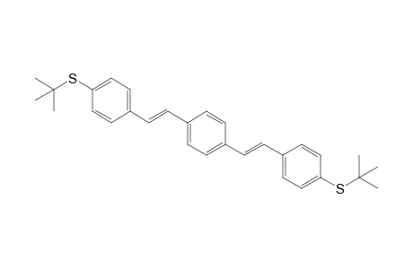 1,4-bis[(E)-2-(4-tert-butylsulfanylphenyl)vinyl]benzene