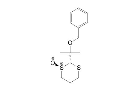TRANS-2-(1-METHYL-1-BENZYLOXYETHYL)-1,3-DITHIANE_1-OXIDE