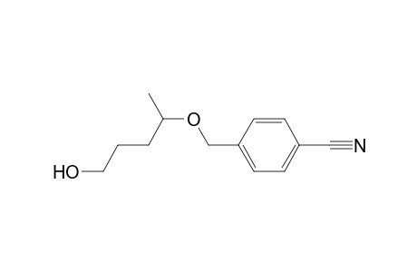 Benzonitrile, 4-[(4-hydroxy-1-methylbutoxy)methyl]-