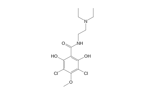 3,5-DICHLORO-N-[2-(DIETHYLAMINO)ETHYL]-4-METHOXY-gamma-RESORCYLAMIDE