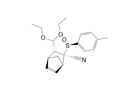 (1R,2S,3R,4S,Ss)-3-(Diethoxymethyl)-2-[(4-methylphenyl)sulfinyl]bicyclo[2.2.1]hept-5-ene-2-carbonitrile