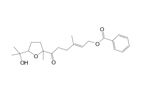 6-[5'-(1''-Hydroxy-1''-methylethyl)-2'-methyl-tetrahydrofuran-2'-yl]-3-methyl-6-oxohex-2-enyl Benzoate