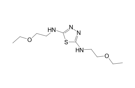 1,3,4-Thiadiazole-2,5-diamine, N2,N5-bis(2-ethoxyethyl)-
