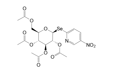 2-(beta-D-glucopyranosylselenyl)-5-nitropyridine, tetraacetate