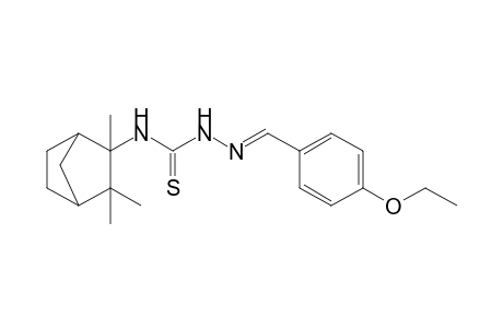 1-(p-ethoxybenzylidene)-3-thio-4-(2,3,3-trimethyl-2-norbornyl)semicarbazide