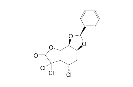 (5S,7S,8R)-7,8-[(S)-Benzylidenedioxy]-3,3,5-trichloro-7,8-dihydroxyoxonan-2-one
