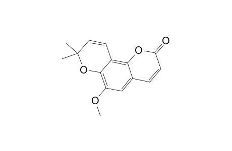 6-Methoxy-8,8-dimethyl-2H,8H-pyrano[2,3-f]chromen-2-one