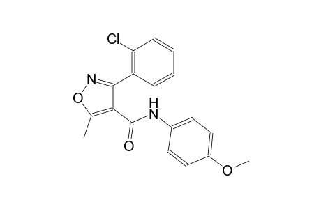 4-isoxazolecarboxamide, 3-(2-chlorophenyl)-N-(4-methoxyphenyl)-5-methyl-