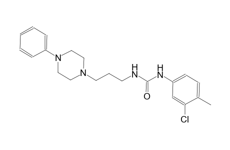 urea, N-(3-chloro-4-methylphenyl)-N'-[3-(4-phenyl-1-piperazinyl)propyl]-
