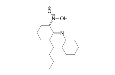 2-(cyclohexylimino)-3-n-butyl-1-aci-nitrocyclohexane