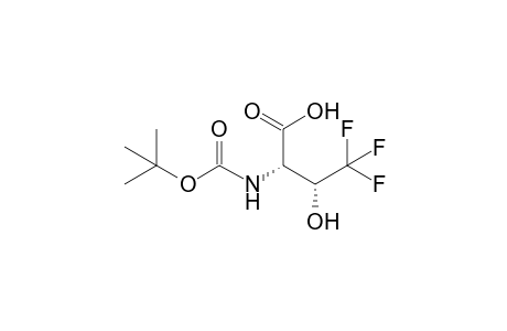 (2S,3R)-2-(tert-butoxycarbonylamino)-4,4,4-trifluoro-3-hydroxy-butyric acid