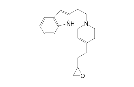 2-(Indol-3'-yl)ethyl-4-(2"-oxiranethyl)-1,2,3,6-tetrhydropyridine