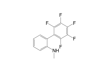 Methyl-[2-(2,3,4,5,6-pentafluorophenyl)phenyl]amine