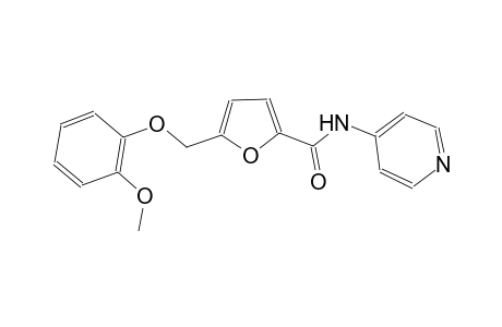 5-[(2-methoxyphenoxy)methyl]-N-(4-pyridinyl)-2-furamide