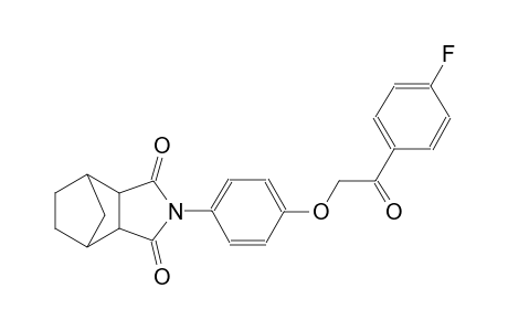 2-(4-(2-(4-fluorophenyl)-2-oxoethoxy)phenyl)hexahydro-1H-4,7-methanoisoindole-1,3(2H)-dione