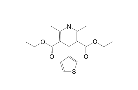 Diethyl 1,2,6-trimethyl-4-(3-thienyl)-1,4-dihydro-3,5-pyridinedicarboxylate