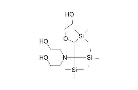 Tris(trimethylsilyl)-N,N-bis-(2-hydroxyethyl)-2-(2-hydroxyethoxy)-ethylamine