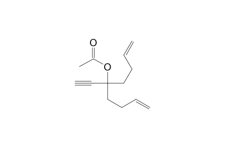 5-(Ethynyl)nona-1,8-dien-5-yl acetate