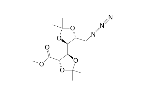 METHYL-6-AZIDO-6-DEOXY-2,3:5,6-DI-O-ISOPROPYLIDENE-D-GALACTONATE