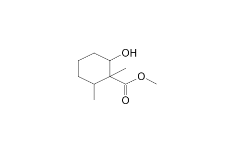 CYCLOHEXANECARBOXYLIC ACID, 2-HYDROXY-1,6-DIMETHYL-, METHYL ESTER, [1R-(1alpha,2alpha,6beta)]-