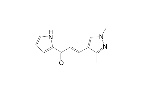 (2E)-3-(1,3-dimethyl-1H-pyrazol-4-yl)-1-(1H-pyrrol-2-yl)-2-propen-1-one