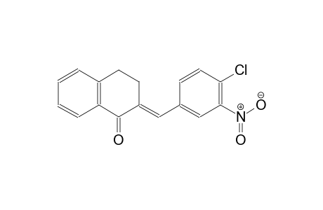 (2E)-2-(4-chloro-3-nitrobenzylidene)-3,4-dihydro-1(2H)-naphthalenone
