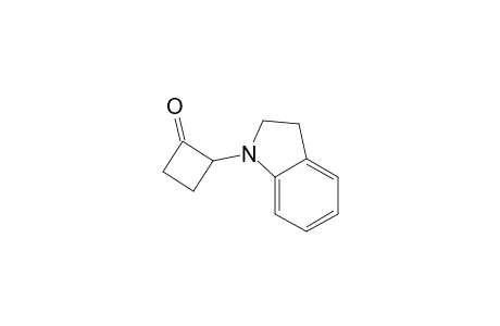 2-(indolin-1-yl)cyclobutanone