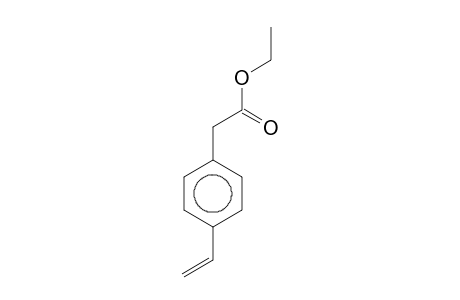Benzeneacetic acid, 4-ethenyl-, ethyl ester