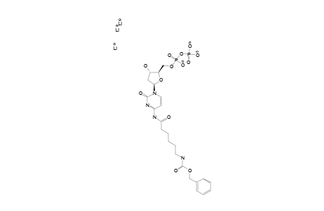 (6''-BENZYLOXYCARBONYLAMINOHEXANOYL)-2'-DEOXY-N-(4)-CYTIDINE_5'-TRILITHIUMDIPHOSPHATE