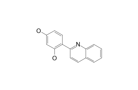 2-(2,4-Dihydroxyphenyl)quinoline-