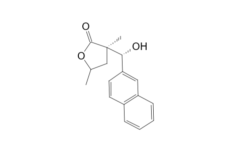 (R)-3-((R)-Hydroxy-naphthalen-2-yl-methyl)-3,5-dimethyl-dihydro-furan-2-one