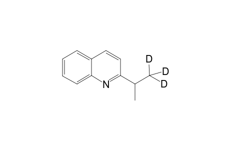 2-Isopropylquinoline-.beta.-D3