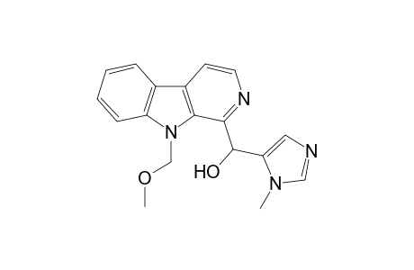 9-Methoxymethyl-1-[(3-methylimidazol-4-yl)hydroxymethyl]-.beta.carboline