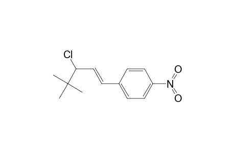 Benzene, 1-(3-chloro-4,4-dimethyl-1-pentenyl)-4-nitro-, (E)-