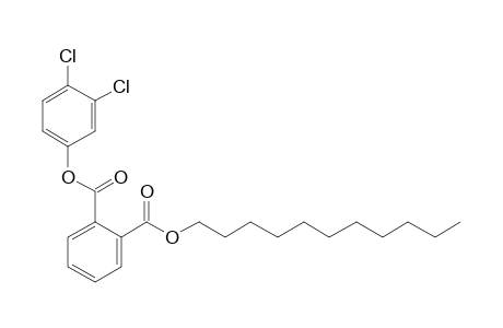 Phthalic acid, 3,4-dichlorophenyl undecyl ester