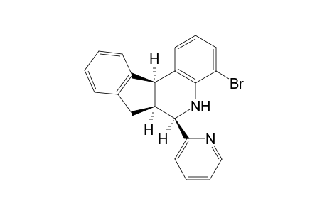 (6R,6aS,11bS)-4-Bromo-6-pyridin-2-yl-5,6a,7,11b-tetrahydro-6H-indeno[2,1-c]quinoline