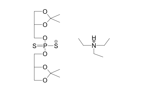 TRIETHYLAMMONIUM BIS(1,2-O-ISOPROPYLIDENGLYCERO-3)DITHIOPHOSPHATE