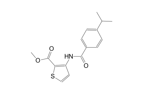 methyl 3-[(4-isopropylbenzoyl)amino]-2-thiophenecarboxylate