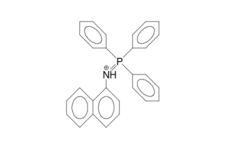 1-Triphenylphosphoranylidenammonio-naphthalene cation